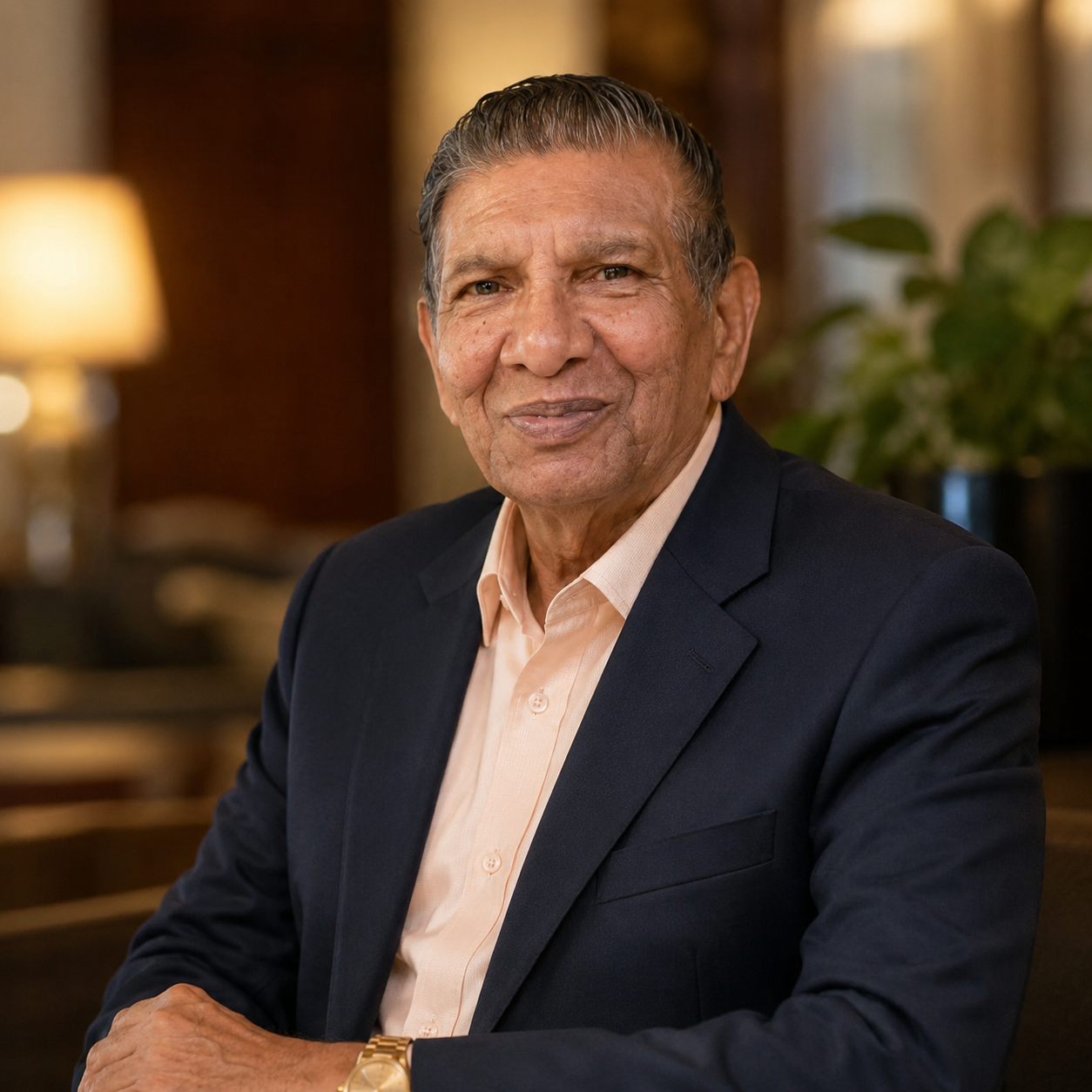 Portrait of Mr K. A. M. C. Rodrigo, Founder of Ceb Enterprises